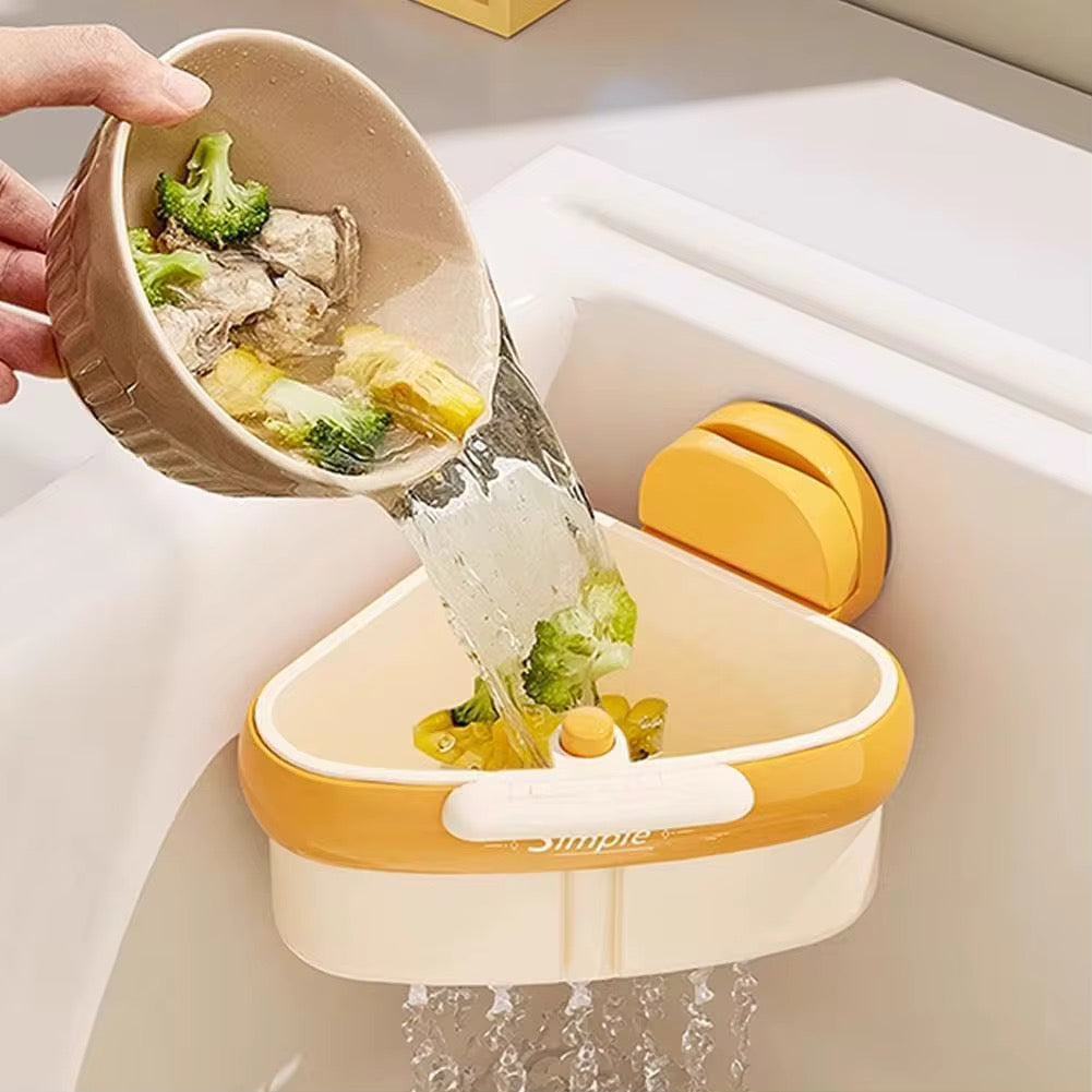 Suction cup sink basket
